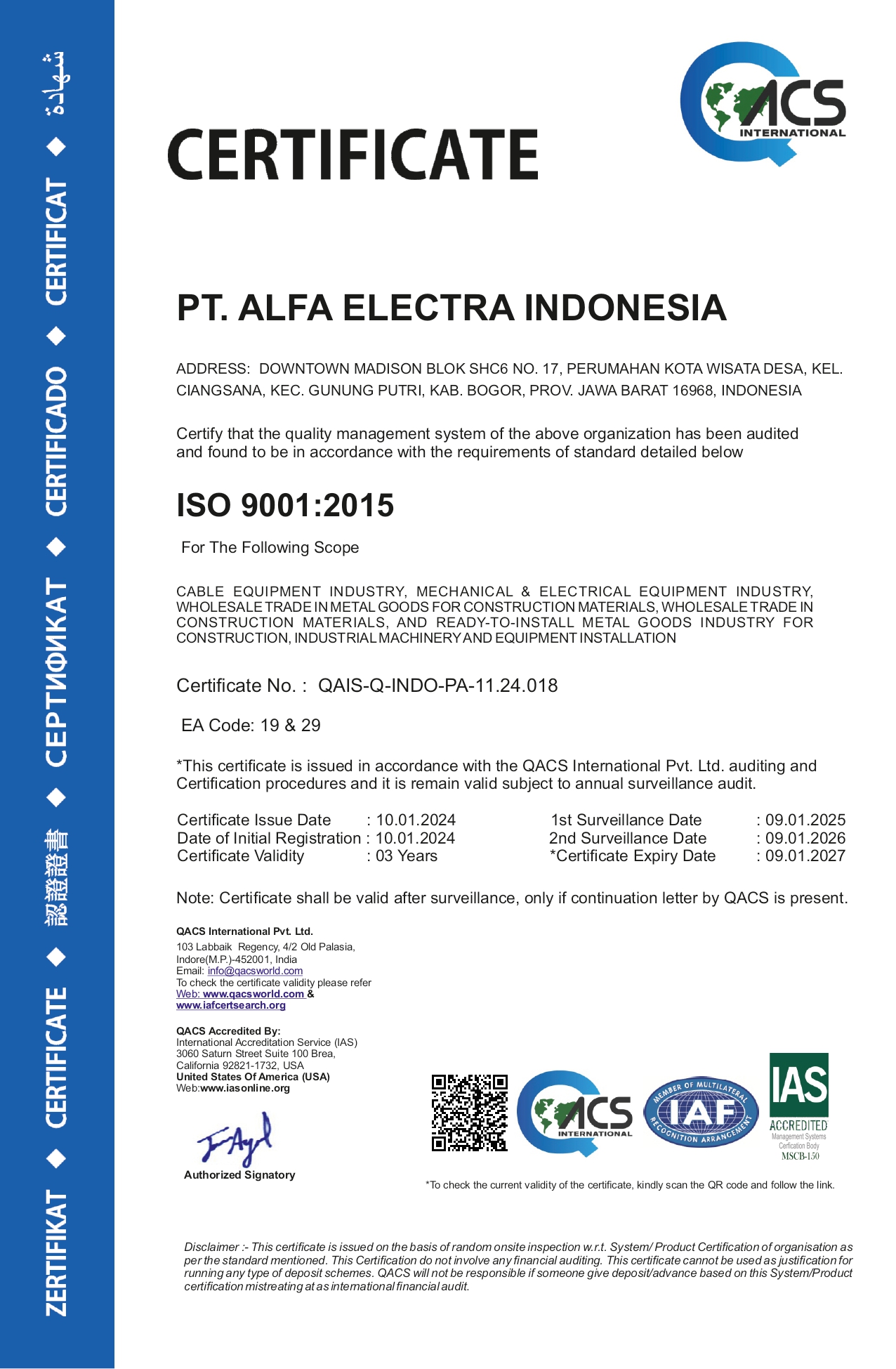 ISO 9001:2015